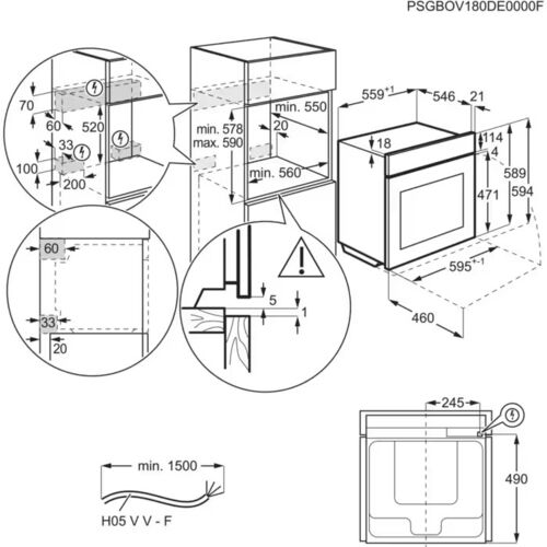 Духовой шкаф Aeg BPE742380B